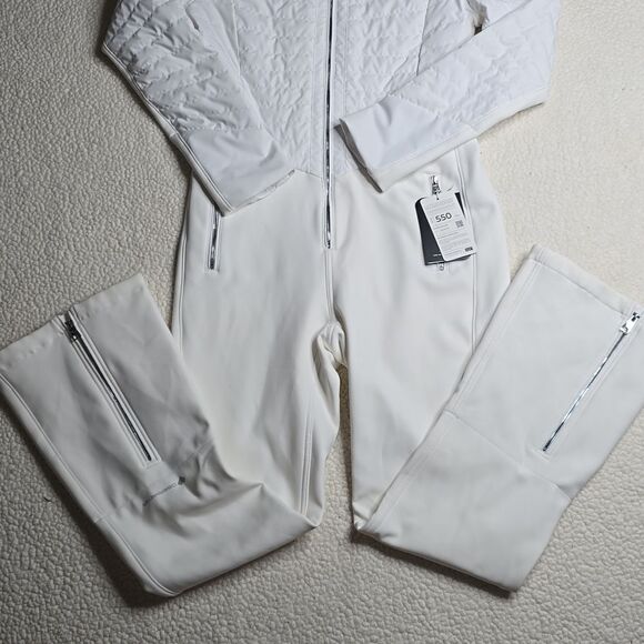 1274 NWT Obermeyer Katze Suit Size 12 Regular White - Picture 5 of 11